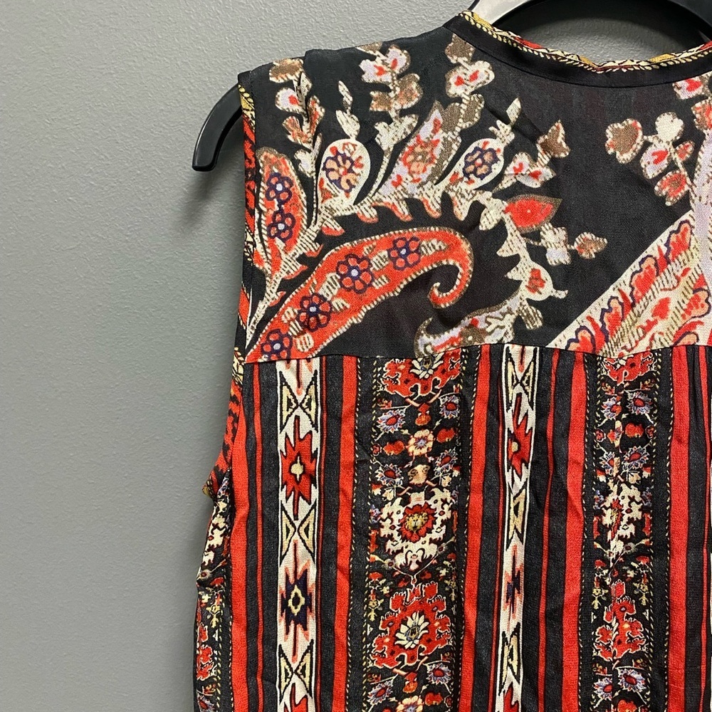 Isabel Marant Etoile Tad Paisley Print Jumpsuit-Size Medium - Picture 12 of 12